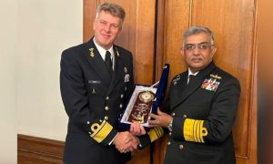 Pakistan Navy Chief, Admiral Naveed Ashraf, Netherlands, Dutch military, ISPR, Vice Admiral René Tas, Netherlands Navy,