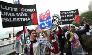 Pro-Palestinians, Brazil, G20 Summit, Rio, Climate Change, Joe Biden, Xi Jinping
