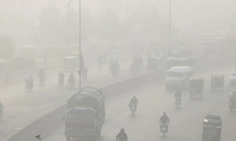 Lahore, Polluted, World. Swiss air quality watchdog