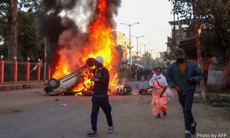 internet, Manipur, Hindu Meitei majority, Christian Kuki community