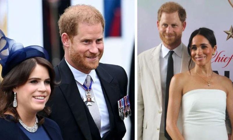 Prince Harry, Meghan Markle, Princess Eugenie, Royal Family, Christmas