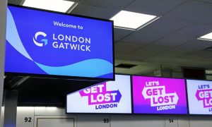 Gatwick Airport UK, security alert, flights,
