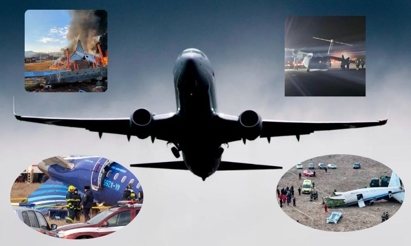 Air Crash, Azerbaijan Airlines, Jeju Air, Boeing, Air Crashes in December