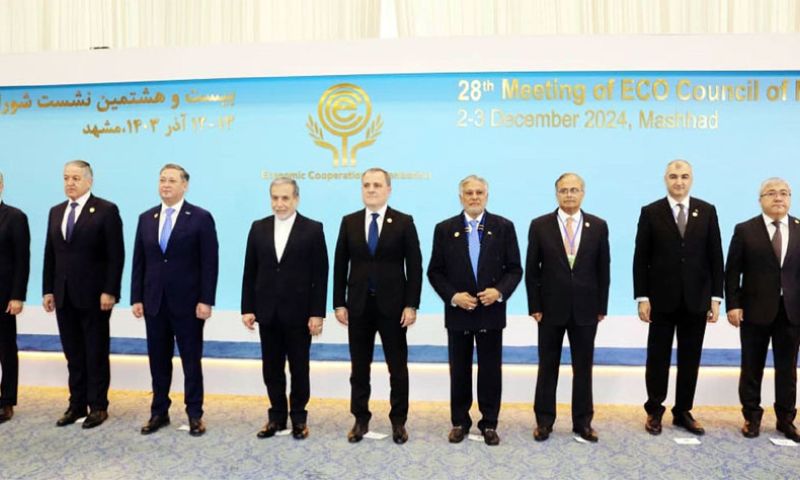 Pakistan, ECO, Economic Cooperation Organisation, Palestine, Syria