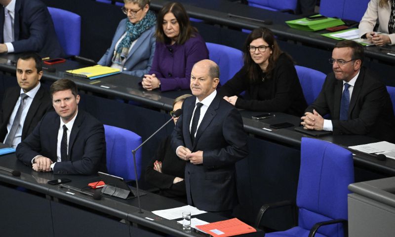 Germany, Olaf Scholz, Confidence Vote, Parliament, Syria, Berlin