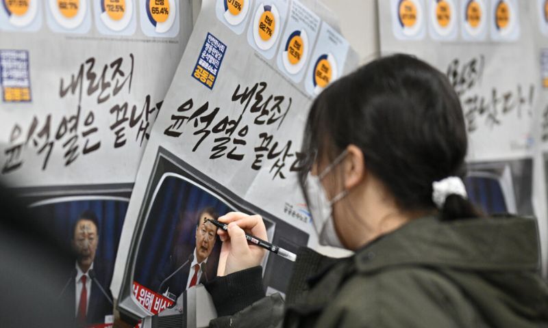 South Korea, Martial Law, Parliament, Impeachment, Yoon Suk Yeol, Seoul