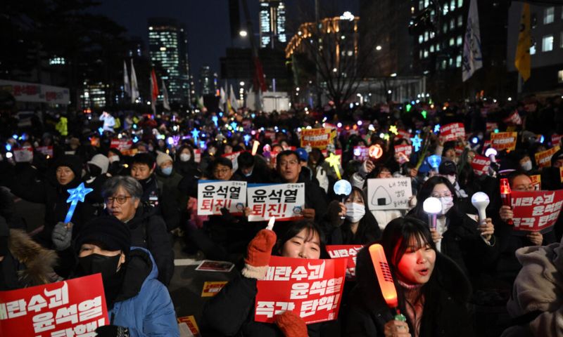 South Korea, Martial Law, Parliament, Impeachment, Yoon Suk Yeol, Seoul