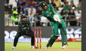 ICC, South African Batter, Kicking Stumps, Pakistan