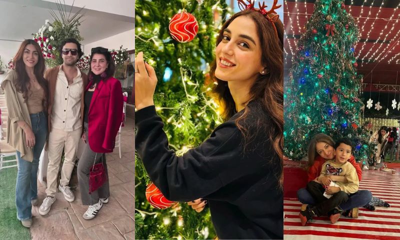 Pakistani Celebrities, Christmas, Social Media, Ushna Shah, Gaza, Hira Mani, Zhalay Sarhadi
