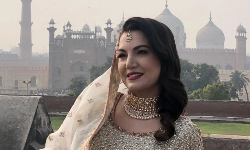 Reham Khan, Bridal Photoshoot, Marriage, Mirza Bilal, Lahore, Badshahi Mosque