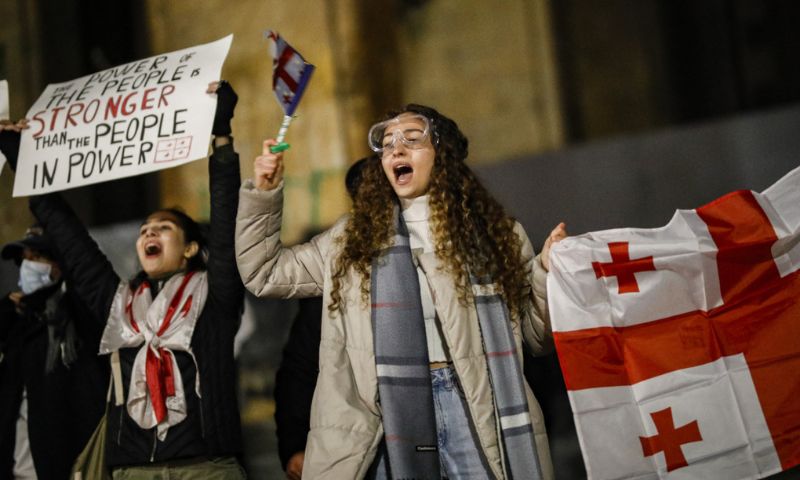 Georgia, European Union, Protesters, Government, Prime Minister, Dream Party