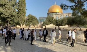 Hundreds of Israeli Settlers Storm Al-Aqsa Mosque Complex