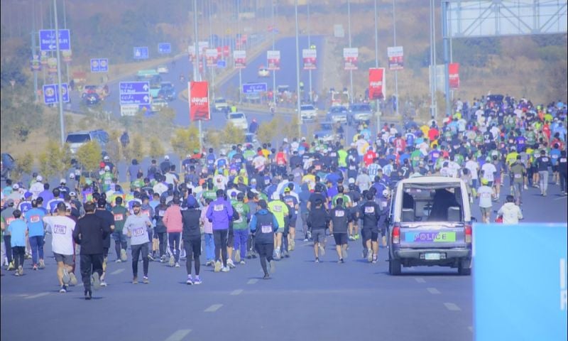 Pakistan, Islamabad Marathon, Margalla Hills.