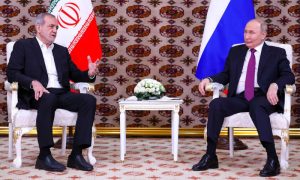Russia, Iran, Pezeshkian, Putin, Gaza, Trump, White House,