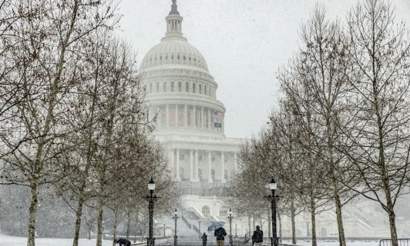 Trump, cold weather, inauguration, indoors