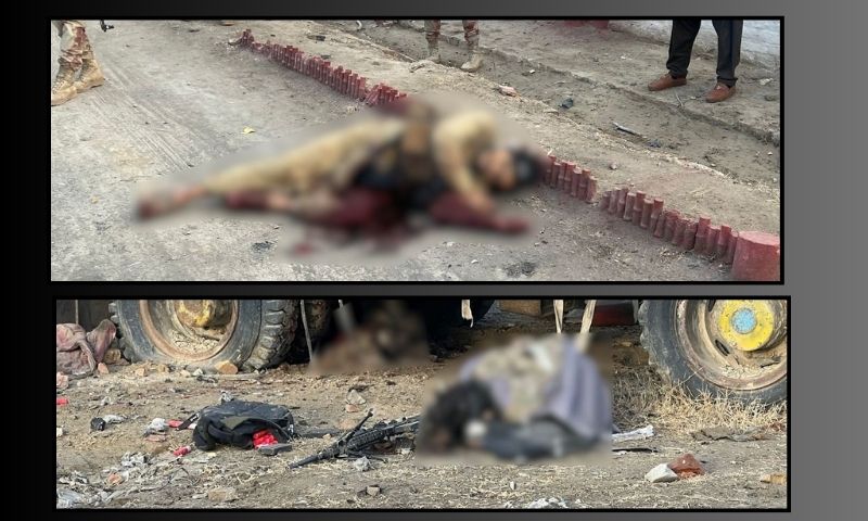 Two Suicide Bombers Among Five Terrorists Killed