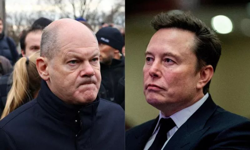 Elon Musk, Germany, Olaf Scholz, European, Italy, UK, Keir Starmer,