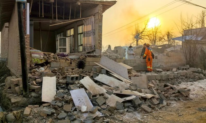 China, history, earthquakes