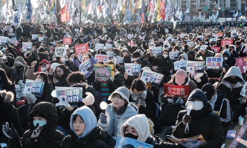 South Korea, Seoul, President Yoon Suk Yeol, Martial Law, Political Crisis