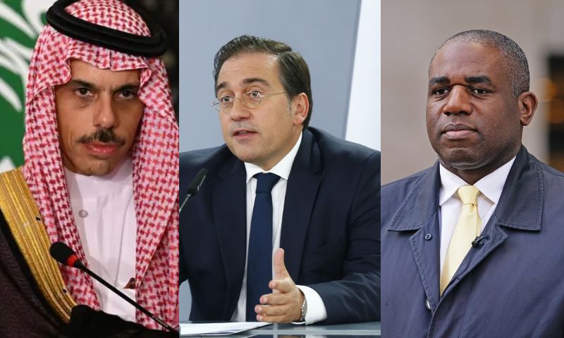 Saudi Arabia, Middle East, Spain, Britain, European, Palestinian, Gaza, Joint Arab-Islamic Summit