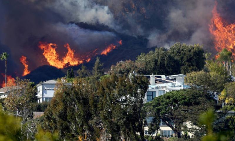 Los Angeles, Wildfires, California, US, Weather, Winds