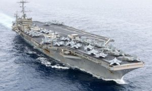 US Navy, Aircraft Carrier, Mediterranean, Egypt, Port Said, Red Sea, USS Harry S. Truman, Panama, Cargo Ship
