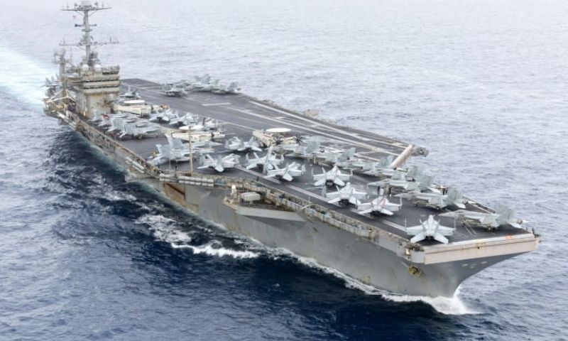 US Navy, Aircraft Carrier, Mediterranean, Egypt, Port Said, Red Sea, USS Harry S. Truman, Panama, Cargo Ship