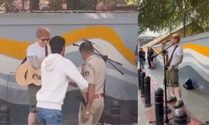 Ed Sheeran, Indian Police, Bengaluru, Street Concert