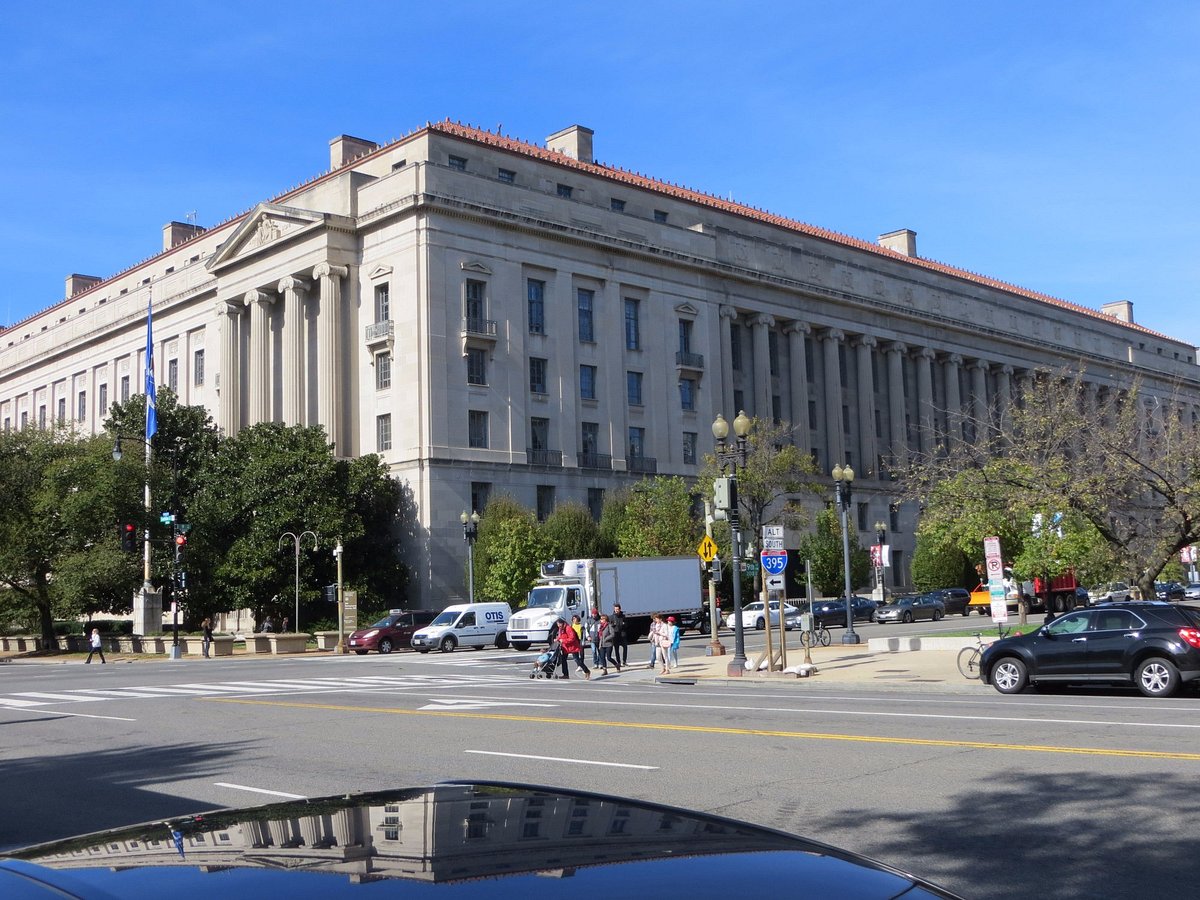 Justice Department building
