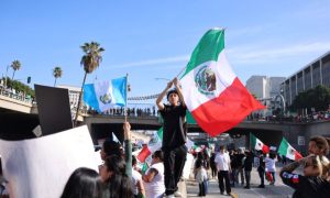 Texas protesters march against Trumps immigration crackdown