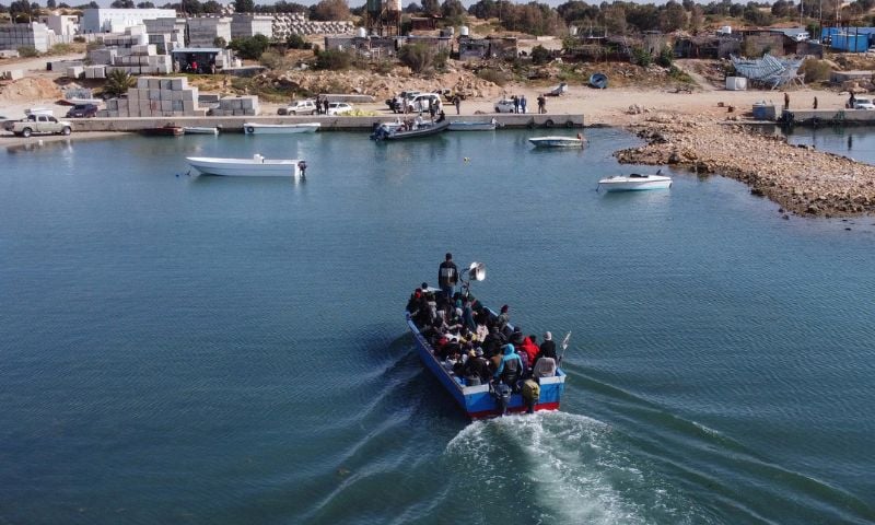 libya boat