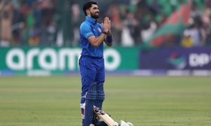 ICC Champions Trophy, Gaddafi Stadium, Ibrahim Zadran, Afghanistan