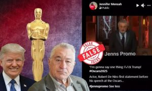 Actor, Robert De Niro, Donald Trump, Oscars 2025, US, Los Angeles, Video, Academy Award