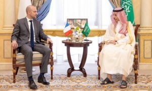 Saudi Arabia, France, Foreign Minister, Crown Prince, Macron, Gaza,