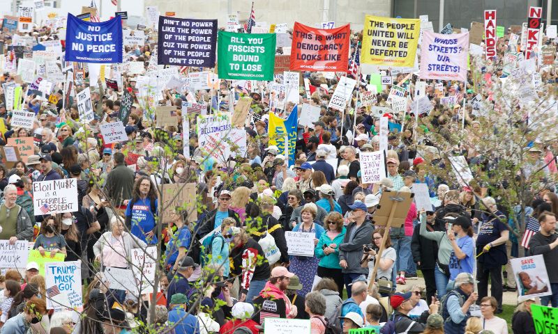 Anti-Trump Rallies, US, Donald Trump, United States, Washington, Elon Musk, Economy, White House, Americans,