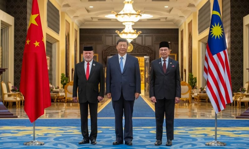 Xi Jinping, China, Malaysia, Kuala Lumpur, Anwar Ibrahim, Vietnam, Cambodia, Donald Trump, Trade War, Tariffs,