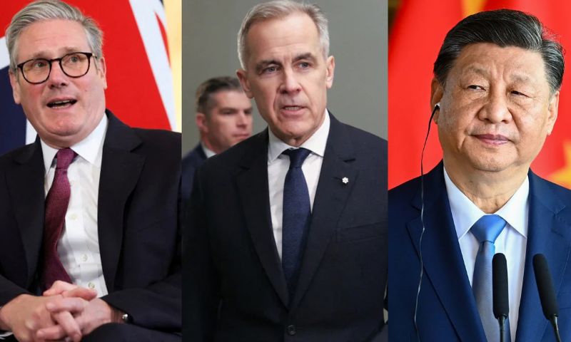 US, Donald Trump, Tariffs, China, Canada, Australia, UK, European Union, Germany, France, India