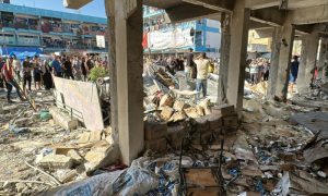 Israel, Gaza, Hamas, Palestinians, Rafah, Khan Younis, School, Strikes, Netanyahu