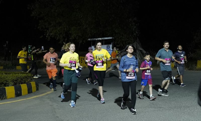 Islamabad Night Run, Trail 5, Pakistan, Athletes