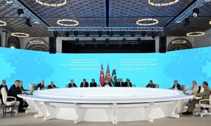 Pakistan, Azerbaijan, Turkiye, Shehbaz Sharif, Recep Tayyip Erdogan, Ilham Aliyev, Lachin, Trilateral Summit, India