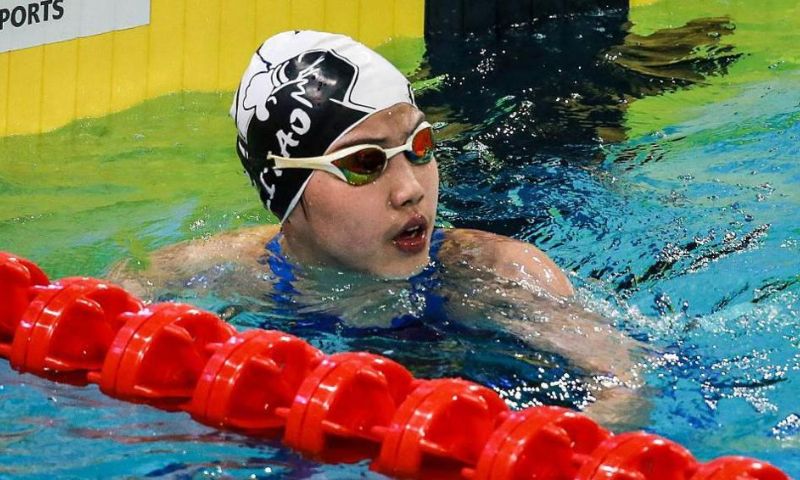 Chinese 12 Years Old Swimmer