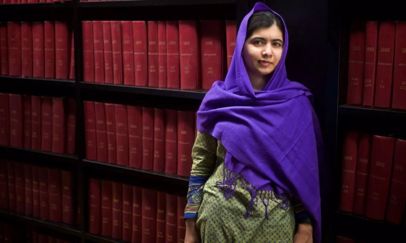 Malala, Nobel laureate, Finding My Way, Oxford,