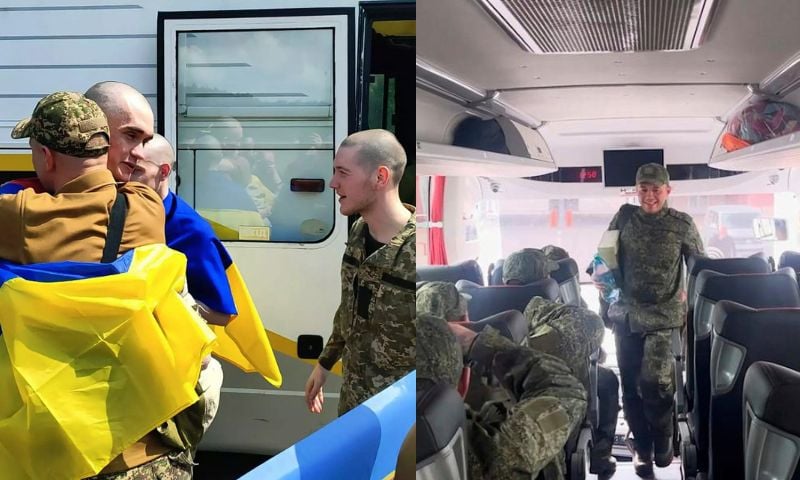 Russia, Ukraine Swap Captured Soldiers in Large-Scale Exchange