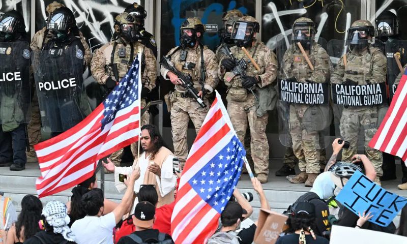 US, Los Angeles, Donald Trump, Protests, Migrants, New York, Marines, Immigration policies