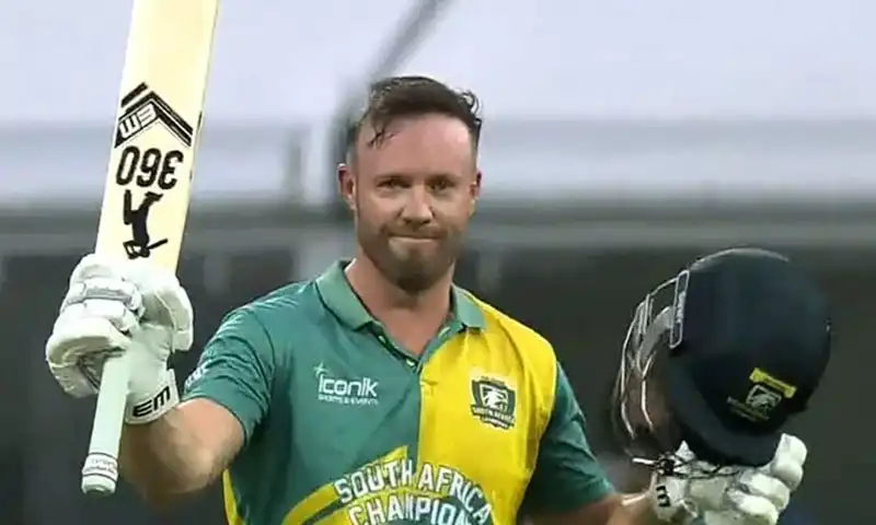 AB de Villiers Smashes Another Century at World Championship of Legends