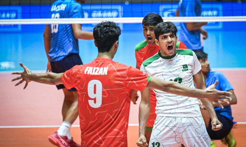 Pakistan, India, Asian U16 Volleyball Championship,
