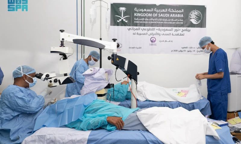 Saudi Arabia, Kingdom, KSrelief, Noor Volunteer Programme,