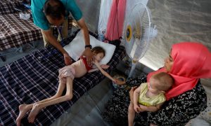 Israel, Gaza, Palestinians, Famine, Starvation, Malnutrition, UNRWA, Red Cross