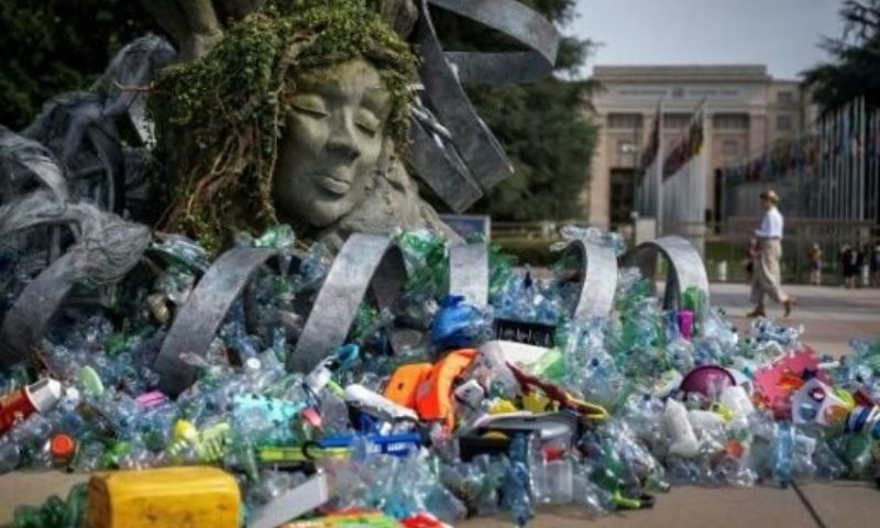 Plastic Pollution, Treaty, Talks, Geneva,