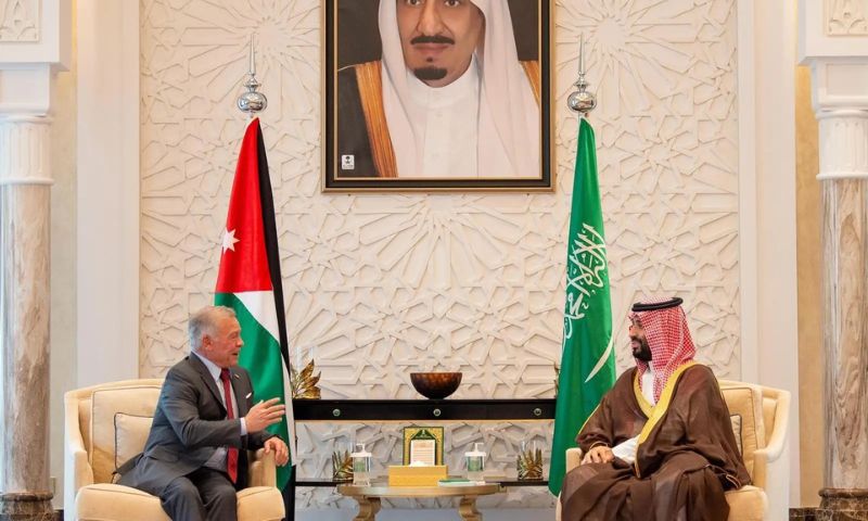 Saudi Arabia, Jordan, King, Crown Prince, Palestine,